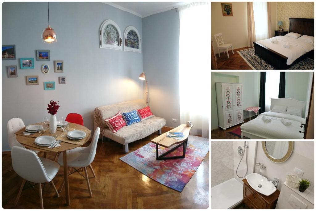 Black Gate - 2 Bedroom Apartment In The Heart Of Old Town With Free Private Secured Parking Брашов Екстер'єр фото